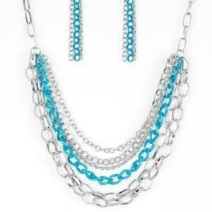 Blue Chain necklace